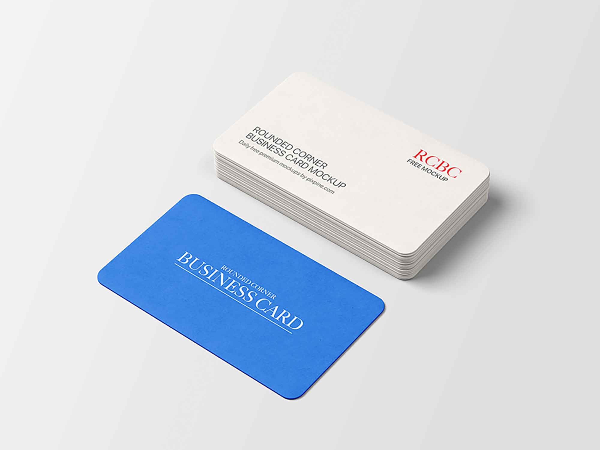 Rounded Corner Business Cards